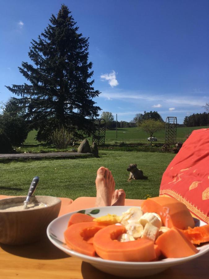 Familienapartments Mit Balkon Und Garten Ober-Lembach Eksteriør billede